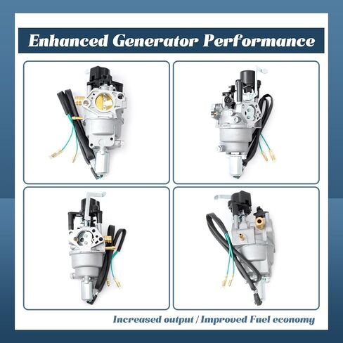 مجموعة المكربن ​​المتوافقة مع Westinghouse WGen9500DF WGen9500DFC مولد محمول مزدوج الوقود 457CC محرك 12500 واط الذروة، مع 3 حشيات in Saudi Arabia
