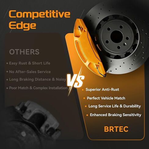 BRTEC 18B4606 18B4607 Front Brake Calipers Left & Right for 1995-2001 Ford Explorer 95-02 Ranger for 95-02 Mazda B2300 B2500 B3000 B4000 for 97-01 Mercury Mountaineer in Kuwait