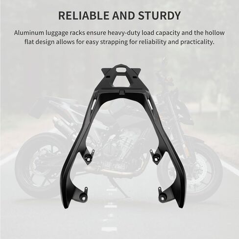 Motorcylce Rear Rack for 2018-2024 Xmax TECH, Luggage Rack Carrier Rear Tail Storage Rack, Cargo Enduro Luggage Rack for Xmax to 2024 in Saudi Arabia