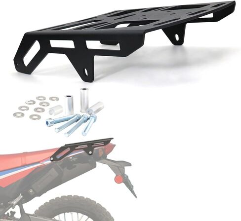 Rear Luggage Rack Fit for CRF300L/CRF300L Rally 21-25, CRF300LS 2023 Motorcycle Cargo Rack Enlarge Plate Storage Carrier in Saudi Arabia