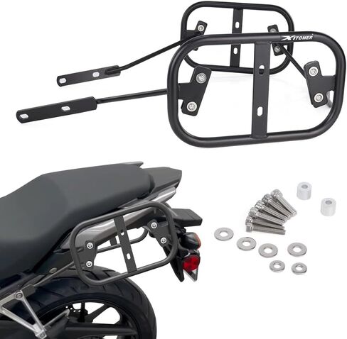 Xitomer متوافق مع CB500 X 2013-2024 CB500X CB 500X السرج دعم رفوف دراجة نارية السلة رفوف الأمتعة رف الجانب الناقل in Kuwait