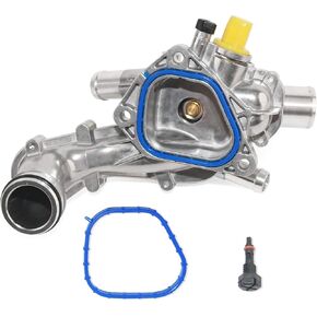 Aluminum Thermostat Housing Compatible with 2007-2013 Mini Cooper 1.6L 2011-2013 Mini Cooper Countryman 1.6L Replace# 11537534521 11538699290 902-812 in Saudi Arabia
