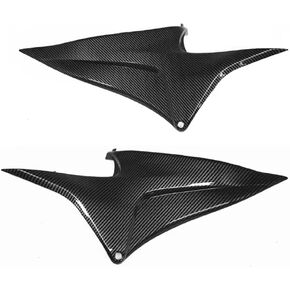 لهوندا CBR600RR 2007 2008 2009 2010 2011 2012 ألياف الكربون طلى خزان الجانب لوحة الركبة لوحة هدية in Kuwait