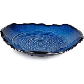 Green Ceramic Decorative Bowl – 12 In Fruit Bowl, Candy Dish, Key Bowl for Entryway Table, Trinket Dish, Ring Dish, Jewelry Tray, Porcelain Catchall for Kitchen, Bedside, Living Room Home Decor in Kuwait