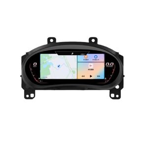 ملحقات السيارة 12.3 بوصة عداد السرعة الرقمي LCD مع Carplay متوافق مع Ford Mondeo 2013-2021 (مرتبط بالهاتف الذكي) in Kuwait