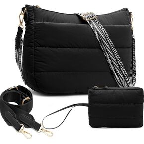 حقائب طويلة تمر بالجسم منتفخة للنساء من جيتوس، حقيبة كتف عصرية مبطنة in Kuwait