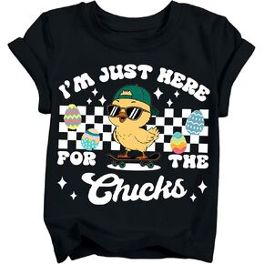 Boys Easter Shirt Toddler Egg Hunt T-Shirts Kid Bunny Funny Lettering Graphic Tee Tops 2026 (3T-10T) in Saudi Arabia