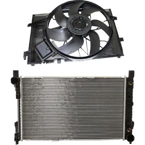 مجموعة تجميع مروحة التبريد البديلة تناسب مرسيدس بنز C230 (4-Cyl 1.8L Kompressor) in Saudi Arabia