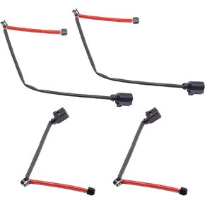 HiSport Brake Pad Wear Sensor Front & Rear Wheel 7L0907637C & 7L0907637 Compatible with Audi Q7 2007-2010 & Porsche Cayenne 2007-2010 & Volkswagen Touareg 2004-2008 in Saudi Arabia