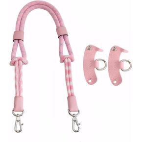 لمجموعة أحزمة Longchamp الصغيرة - مثالية لحقيبة Longchamp، حزام حقيبة كتف جلدي متعدد الاستخدامات، مجموعة تحويل الحزام للتخصيص بدون جهد (وردي) in Kuwait