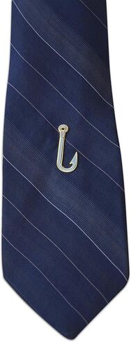 Novel Merk Fish Hook – Gone Fishing Lapel Pin, Hat Pin & Tie Tack Set - with Clutch Back 3 Piece in Saudi Arabia