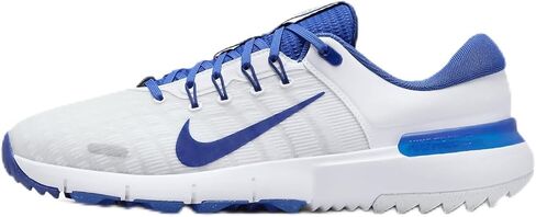 Nike Free Golf NN Golf Shoes (FN0332-400, Game Royal/Football Grey/White/Deep Royal Blue) Size 10 in Saudi Arabia