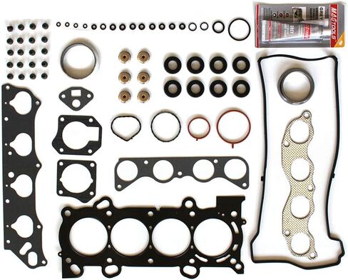مجموعة حشية رأس المحرك مجموعة سلسلة التوقيت المتوافقة مع 2007-2009 لهوندا CR-V 2.4L؛ 2007-2011 لهوندا إليمنت 2.4L، OE # HS26337PT 9-0711S in Kuwait