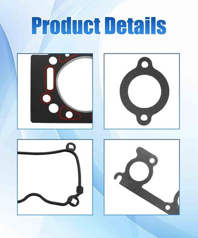 HS9902PT 3.0 V6 Engine Cylinder Head Gasket Set Fits for 1998-2001 Mazda B3000 1998-2001 Ford Ranger 3.0L Replaces ES72174 in Saudi Arabia