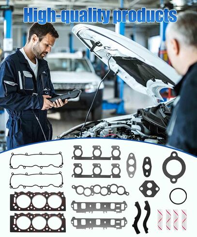 HS9902PT 3.0 V6 Engine Cylinder Head Gasket Set Fits for 1998-2001 Mazda B3000 1998-2001 Ford Ranger 3.0L Replaces ES72174 in Saudi Arabia
