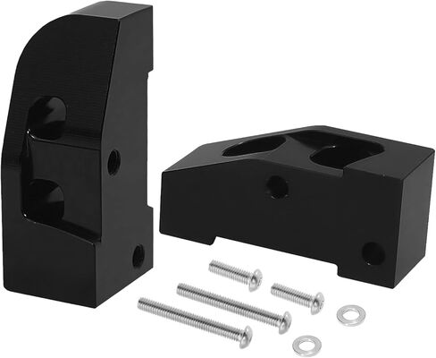 Black Bracket1" or 2" Kickstand Lifting Block for Harley Street Glide FLHX 2006-2024, Road King FLHR 1994-2024, Road King Special FLHRXS 2017-2024 Models in Kuwait