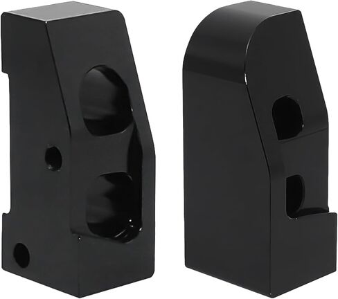 Black Bracket1" or 2" Kickstand Lifting Block for Harley Street Glide FLHX 2006-2024, Road King FLHR 1994-2024, Road King Special FLHRXS 2017-2024 Models in Kuwait