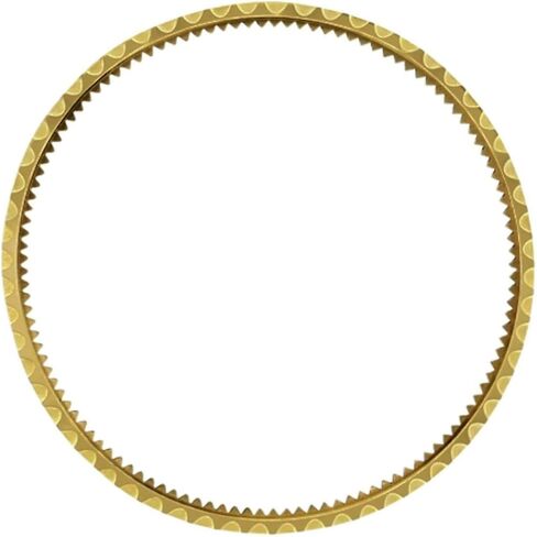 Ewatchparts Bezel & Insert Compatible With Rolex Submariner Serti 18K 16613 Real Gold Blue Gold Font in Saudi Arabia