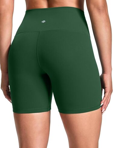 HeyNuts Pro Biker Shorts 4''/ 6'', Medium Plus Support, High Waisted Tummy Control Workout Shorts in Kuwait