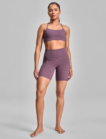 HeyNuts Pro Biker Shorts 4''/ 6'', Medium Plus Support, High Waisted Tummy Control Workout Shorts in Kuwait