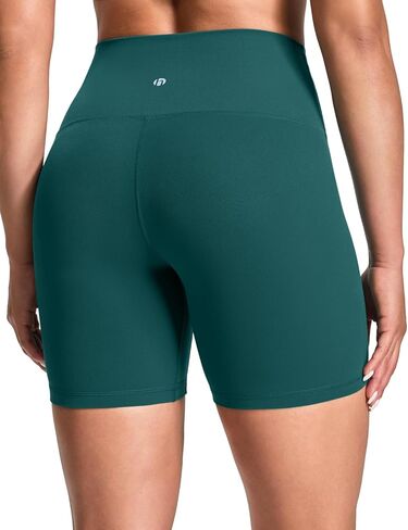 HeyNuts Pro Biker Shorts 4''/ 6'', Medium Plus Support, High Waisted Tummy Control Workout Shorts in Kuwait