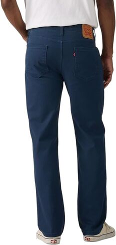 بنطلون جينز رجالي من Levi's 514 ذو قصة مستقيمة (متوفر أيضًا بمقاس كبير وطويل)، (جديد) سترة بحرية (مطاطة)، 36Wx30L in Saudi Arabia