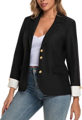 سترات نسائية للعمل كاجوال بأكمام طويلة in Kuwait