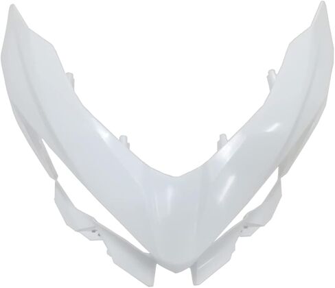 ZXMOTO Unpainted White Front Cowl Upper Nose Fairing For Kawasaki 2018-2023 Ninja 400 EX400 in Saudi Arabia