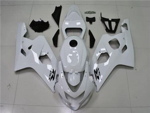 MC White هدية كاملة تناسب 2004 2005 GSXR 600/750 GSX-R 600 750 قالب حقن ABS البلاستيك هيكل السيارة الجديد 04 05 M14 in Saudi Arabia