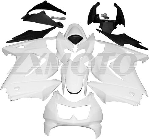 ZXMOTO Unpainted Motorcycle Fairing Kit Fit for Kawasaki Ninja 250R 2008 2009 2010 2011 2012 EX250 EX250J ABS Plastic Bodywork Fairings in Saudi Arabia