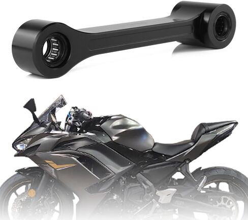 طقم خفض Xitomer 1 بوصة، مناسب لـ Z650 Ninja 650 2024 2023 2022 2021 2020 2019 2018 Ninja 650 2017-2024 / Z650 2017-2024 / Z650RS 2022-2024، وصلات التعليق السفلية in Kuwait