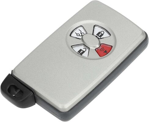 X AUTOHAUX مفتاح شل حافظة دخول بدون مفتاح مفتاح بعيد فوب استبدال حافظة لتويوتا أفالون 2005-2006 4 أزرار HYQ14AAF in Kuwait