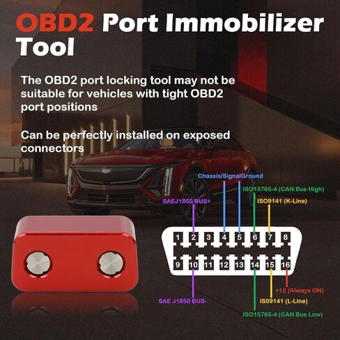 OBD2 Port Immobilizer Tool for Car SUV Truck OBD2 Port Protector in Kuwait