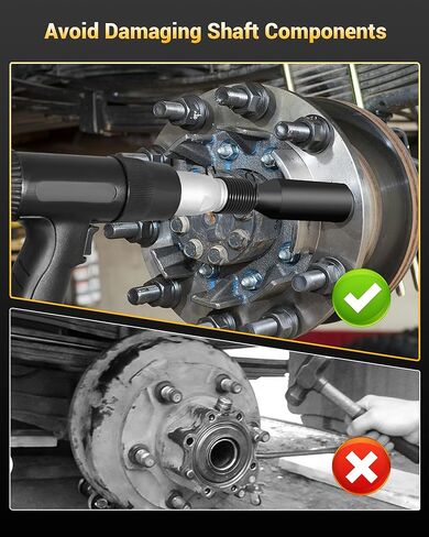 أداة إزالة الغسالة المخروطية 5098، محول إزالة الغسالة المخروطية للاستخدام على المحاور العائمة ذات العجلات الخلفية المزدوجة in Kuwait