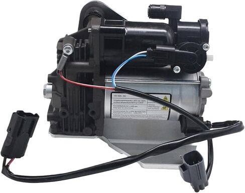 Air Suspension Compressor Pump With Bracket Compatible With LAND Rover Discovery 3 & 4 LR3 LR4 Range Sport LR045251 RQG500150 in Kuwait