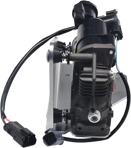 Air Suspension Compressor Pump With Bracket Compatible With LAND Rover Discovery 3 & 4 LR3 LR4 Range Sport LR045251 RQG500150 in Kuwait