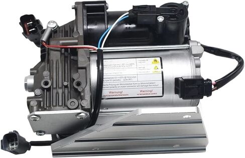 Air Suspension Compressor Pump With Bracket Compatible With LAND Rover Discovery 3 & 4 LR3 LR4 Range Sport LR045251 RQG500150 in Kuwait
