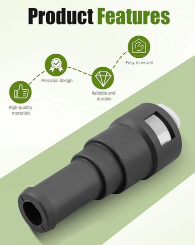 800-403 HVAC Heater Hose Connector Fit for Ford E150 E250 E350 Econoline F150 F250 F350, for Chevrolet Buick GMC Yukon and 5/8" Heater Hose # 15119175 15139564 E69Z-18D435-A E69Z18D435A in Saudi Arabia