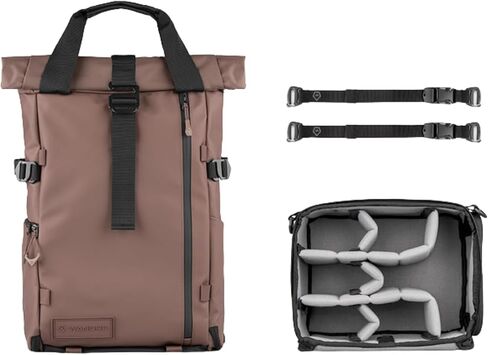حقيبة ظهر للكاميرا WANDRD PRVKE Zip 21L V4 - حقيبة سفر مقاومة للطقس مع حقيبة كمبيوتر محمول، سطح قابل للتوسيع ووصول جانبي سريع in Kuwait