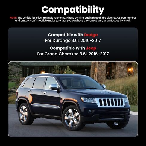 Fuel Injectors Compatible with Jeep Grand Cherokee WK2 Dodge Durango 3.6L 2016-2017,5281239AA Set of 6 in Saudi Arabia