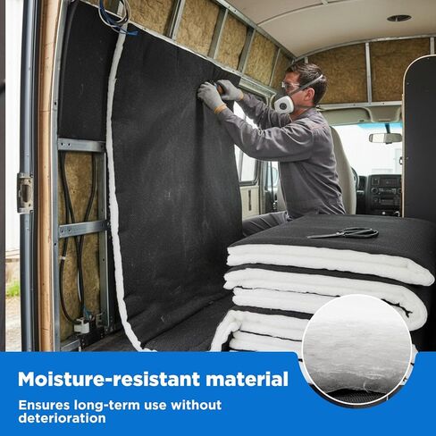 3 Pcs Van Insulation Soundproof Thermal Barrier Insulation for Automotive Camper Van 5 x 15 FT Total in Saudi Arabia