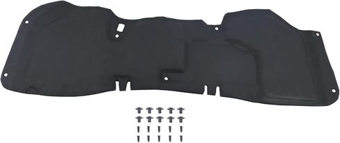 Hood Insulation Pad Fit for Honda Civic 9th Gen MK9 FB1 Sedan 2012 2013 2014 2015, Engine Bay Heat Liner Shield Hood Silencer Panel Thermal Barrier Waterproof Fireproof Cotton Pad Mat in Saudi Arabia
