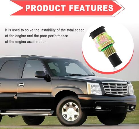 917-616 Transmission Speed Sensor, VSS-Vehicle Speed Sensor Compatible with 1988-2005 Jimmy, 1992-1998 K1500 Suburban, 2002-2006 Escalade, 1988-2005 Blazer etc, Replace OE #15547452, 12215001 in Saudi Arabia