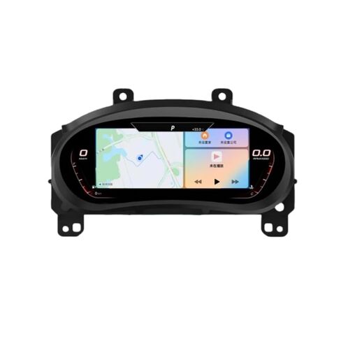 ملحقات السيارة 12.3 بوصة عداد السرعة الرقمي LCD مع Carplay متوافق مع Ford Mondeo 2013-2021 (مرتبط بالهاتف الذكي) in Kuwait