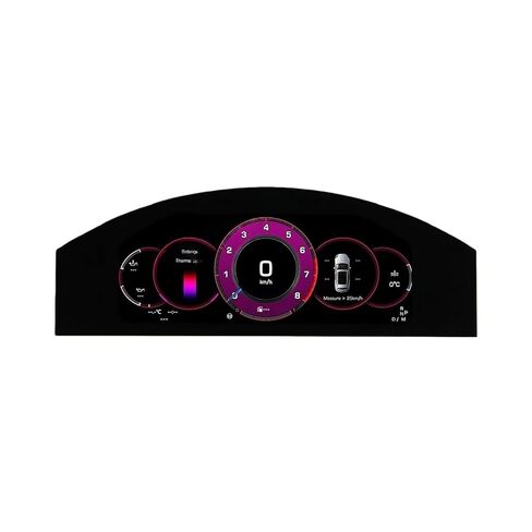 12.3" Compatible for Volkswagen Phaeton 2004-2015 LCD Dashboard Instrument Panel Digital Cluster Smart Gauges Speed Meter in Kuwait