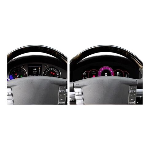 12.3" Compatible for Volkswagen Phaeton 2004-2015 LCD Dashboard Instrument Panel Digital Cluster Smart Gauges Speed Meter in Kuwait