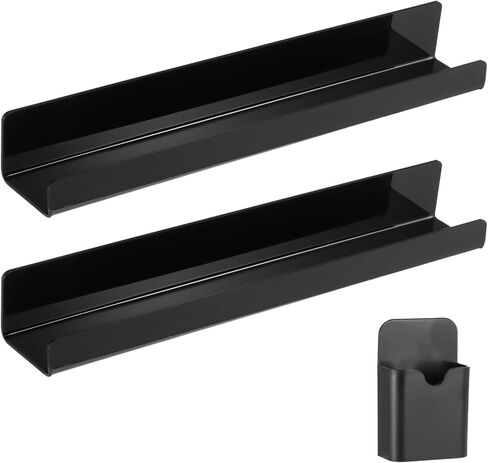 Magnetic Shelf Metal Floating Book Shelves Rack, Bookshelves for Whiteboard, Magnetic Book Shelves, 2 Pcs Book Display Shelf for School Classroom in Saudi Arabia