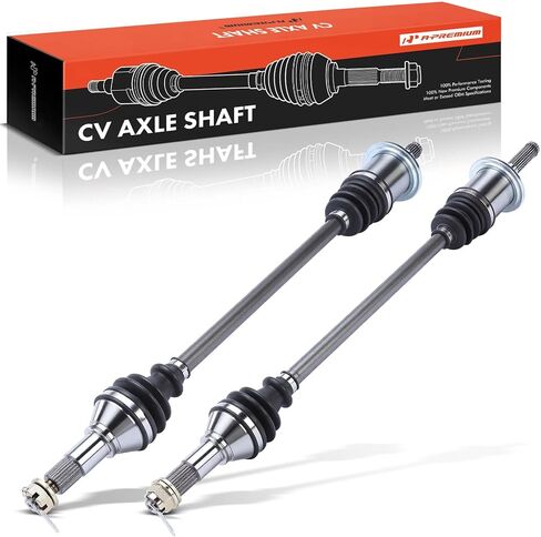 A-Premium Pair (2) Front CV Axle Shaft Assembly Compatible with Can-Am Maverick 1000 2013, Maverick 1000R 2013-2018, Maverick Max 1000R 2014-2018, Driver and Passenger Side in Saudi Arabia