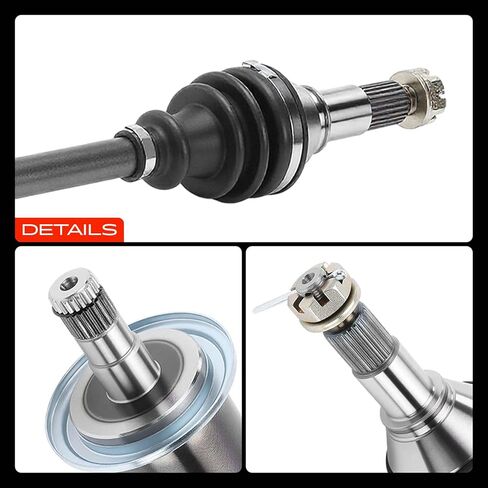 A-Premium Pair (2) Front CV Axle Shaft Assembly Compatible with Can-Am Maverick 1000 2013, Maverick 1000R 2013-2018, Maverick Max 1000R 2014-2018, Driver and Passenger Side in Saudi Arabia