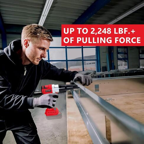 أداة مسدس برشام لاسلكي لبطارية ميلووكي M18 18 فولت (أداة فقط)، مسدس برشام أوتوماتيكي كهربائي بدون فرش، للمسامير 1/8 بوصة، 5/32 بوصة، 3/16 بوصة، للمعادن والبلاستيك والجلود in Kuwait